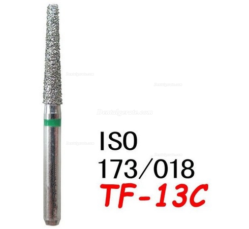 1.6mm Diamantbohrer Bits Bohrer FG TF-13C 100 Stück 1.6mm Diamantbohrer Bits Bohrer FG TF-13C 100 Stück